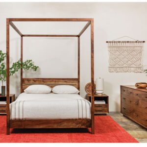 Modern Pencil Post Bed